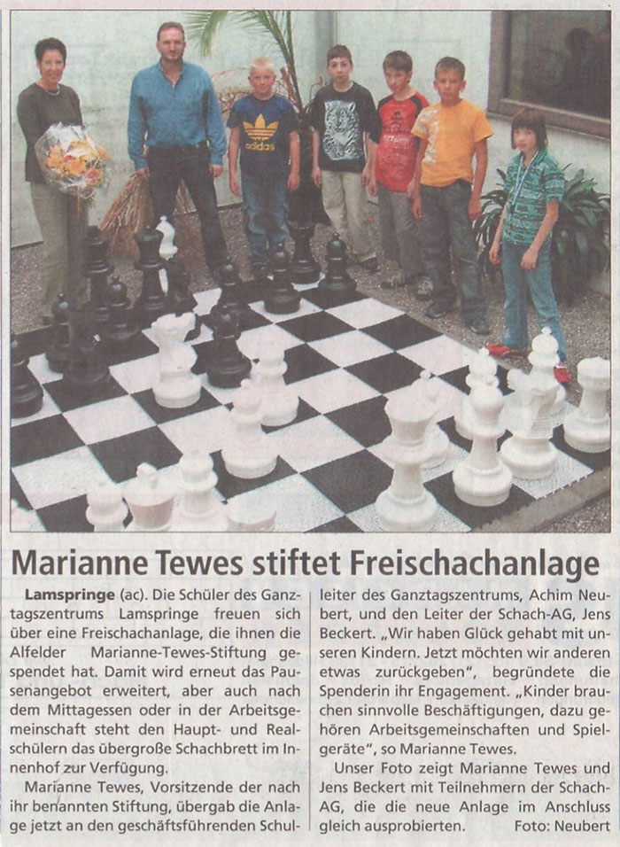 Open Air Schach